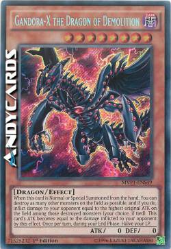 GANDORA-X, IL DRAGO DELLA DEMOLIZIONE