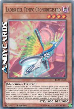LADRO DEL TEMPO CRONOREGISTRO