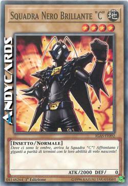 SQUADRA NERO BRILLANTE "C"