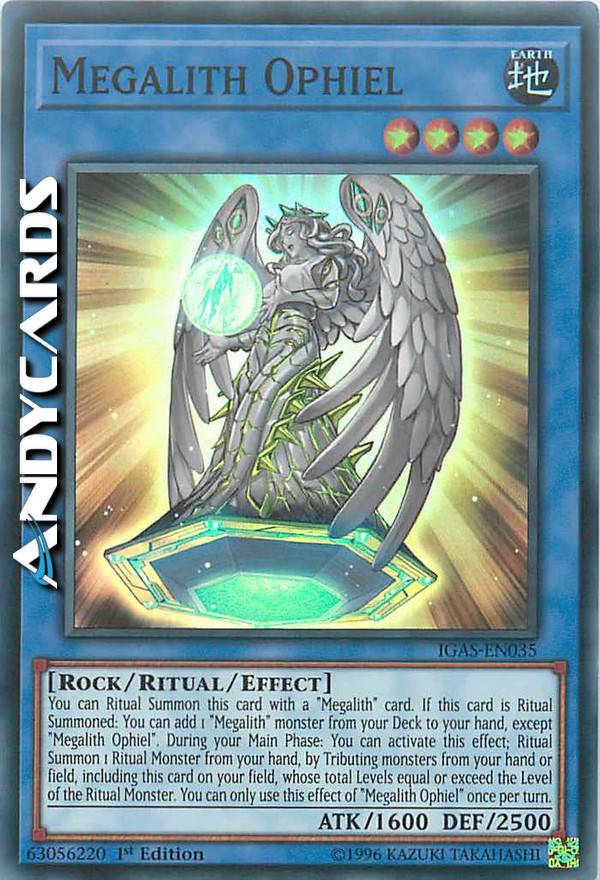 yugioh megalith cards Amazon.com: Megalith Hagith - IGAS-EN036 - Common