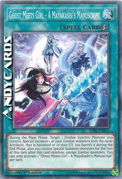 GHOST MEETS GIRL - A MAYAKASHI'S MANUSCRIPT