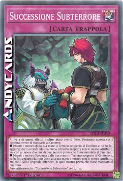 SUCCESSIONE SUBTERRORE