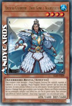 ANTICHI GUERRIERI - ZHOU GONG L'AGGRAZIATO