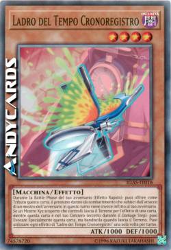 LADRO DEL TEMPO CRONOREGISTRO