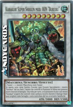 KARAKURI SUPER SHOGUN MOD. 00N "BUREIBU"