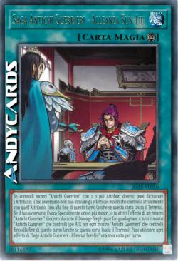 SAGA ANTICHI GUERRIERI - ALLEANZA SUN-LIU