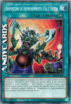 DISPOSITIVO DI APPRENDIMENTO USA E GETTA