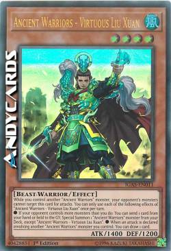 ANTICHI GUERRIERI - LIU XUAN IL VIRTUOSO