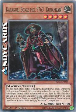 KARAKURI BONZO MOD. 9763 "KUNAMZAN"