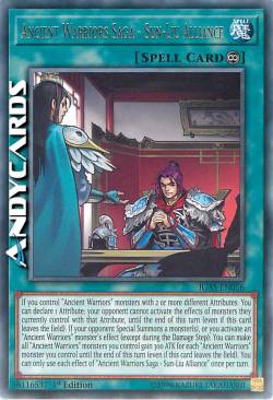 SAGA ANTICHI GUERRIERI - ALLEANZA SUN-LIU