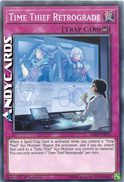 TIME THIEF RETROGRADE
