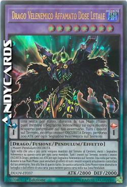DRAGO VELENEMICO AFFAMATO DOSE LETALE