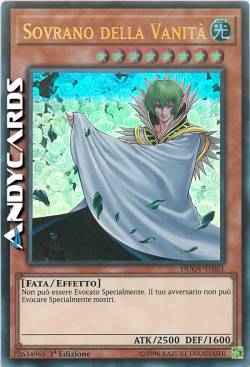 SOVRANO DELLA VANITÀ