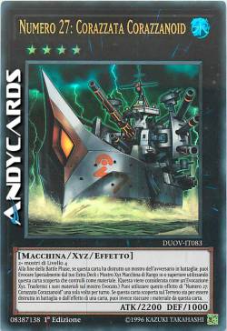 NUMERO 27: CORAZZATA CORAZZANOID