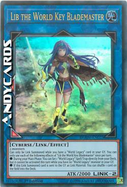 LIB THE WORLD KEY BLADEMASTER