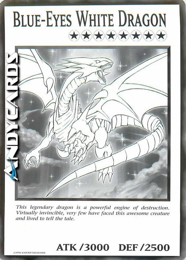 BLUE-EYES WHITE DRAGON | AndyCards Srl