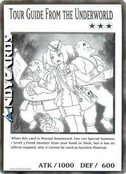 TOUR GUIDE FROM THE UNDERWORLD