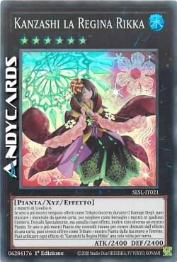KANZASHI LA REGINA RIKKA