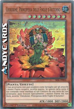 CHIRUBIMÉ, PRINCIPESSA DELLE FOGLIE D'AUTUNNO