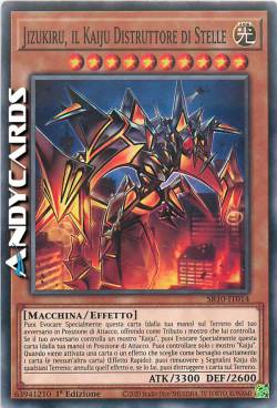 JIZUKIRU, IL KAIJU DISTRUTTORE DI STELLE