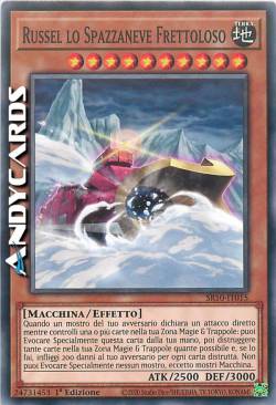 RUSSEL LO SPAZZANEVE FRETTOLOSO