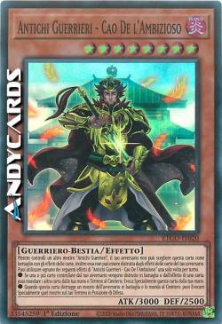 ANTICHI GUERRIERI - CAO DE L'AMBIZIOSO