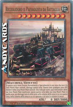 RICCIOLIDORO IL PAESAGGISTA DA BATTAGLIA