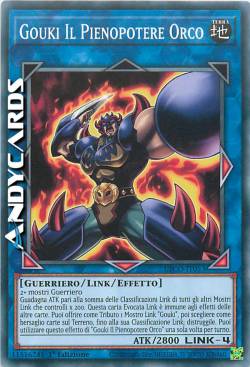 GOUKI IL PIENOPOTERE ORCO