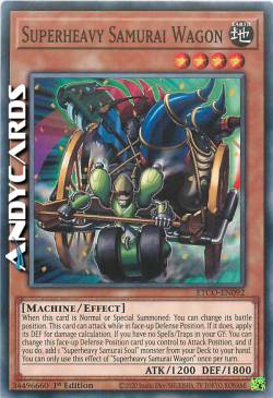 SAMURAI SUPERPESANTE CARRO