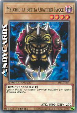 MELCHID LA BESTIA QUATTRO FACCE