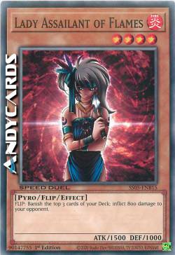 SIGNORA ASSALTATRICE DELLE FIAMME