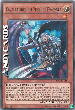 CAVALCATRICE DEI VENTI DI TEMPESTA