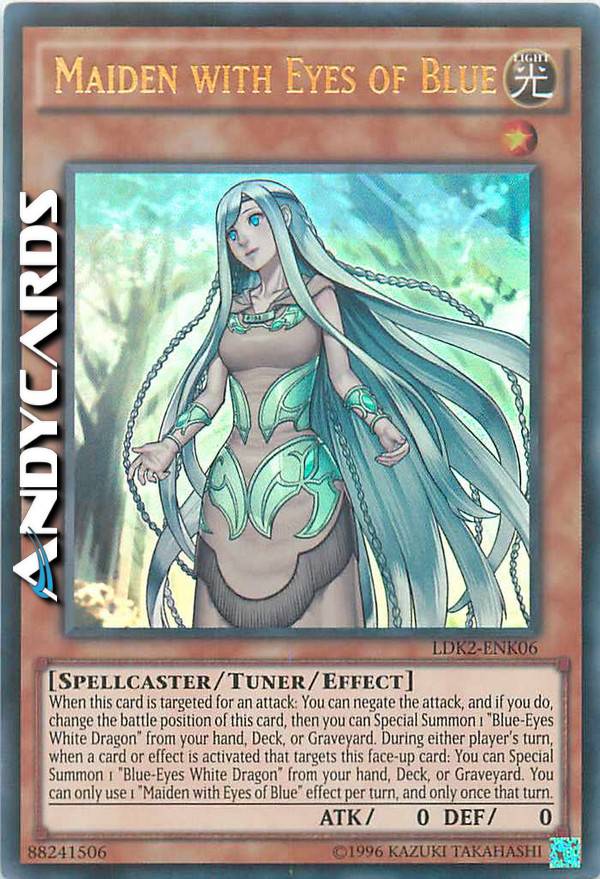 yugioh maiden with eyes of blue deck Yu-Gi-Oh! - (SDBE-EN006) - Structure Deck: Saga of Blue-Eyes White Dragon - 1st Edition This deck isnt just a collection of 50 cards MAIDEN WITH EYES OF BLUE