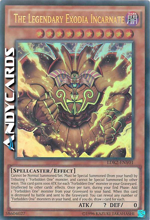 yugioh the legendary exodia incarnate deck Deck! || Yu-Gi-Oh Duel Links Once per turn The legendary exodia incarnate -