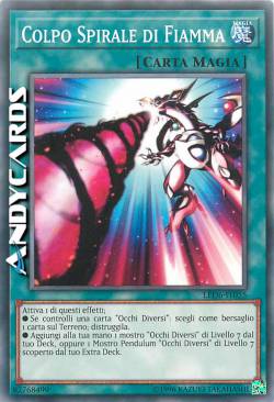 COLPO SPIRALE DI FIAMMA