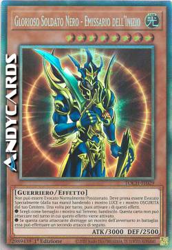 GLORIOSO SOLDATO NERO - EMISSARIO DELL'INIZIO (EX DELL'OSCURO DESIDERIO)