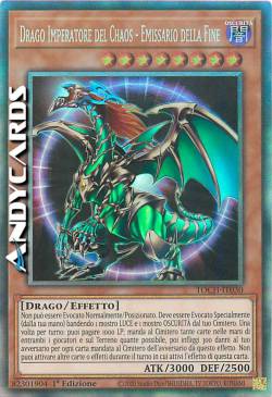 DRAGO IMPERATORE DEL CHAOS - EMISSARIO DELLA FINE