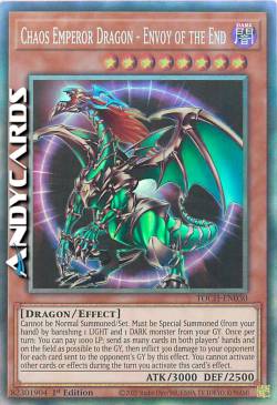 DRAGO IMPERATORE DEL CHAOS - EMISSARIO DELLA FINE