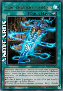 SPADA SUPERMAGICA DI RAPTINUS