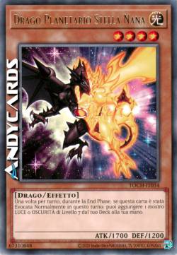 DRAGO PLANETARIO STELLA NANA