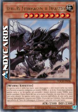 VERO RE LITHOSAGYM, IL DISASTRO