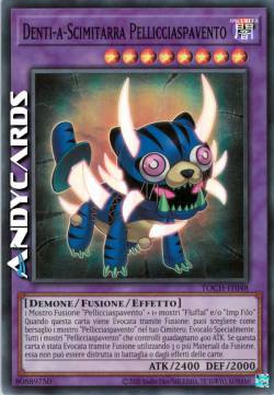 DENTI-A-SCIMITARRA PELLICCIASPAVENTO