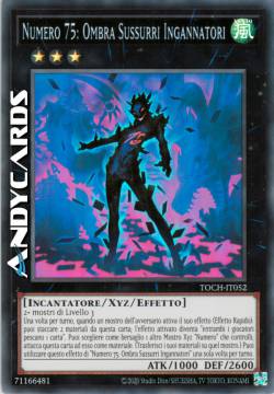 NUMERO 75: OMBRA SUSSURRI INGANNATORI