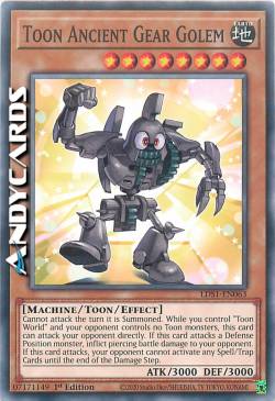 GOLEM-INGRANAGGIO ANTICO TOON