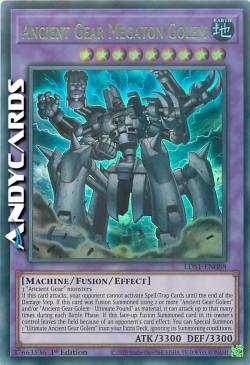 GOLEM MEGATONICO-INGRANAGGIO ANTICO