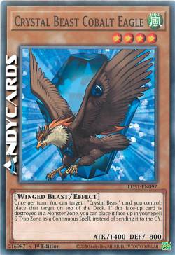 BESTIA CRISTALLO AQUILA COBALTO