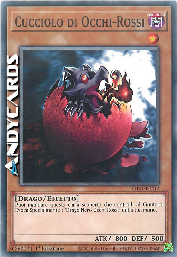 Yu-Gi-Oh! Card: Black Dragon's Chick – LDS1-EN002 Common 1st Edition From Legendary Duelists: Season 1 - View #11