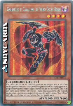 GEARFRIED IL CAVALIERE DI FERRO OCCHI ROSSI