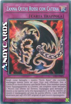 ZANNA OCCHI ROSSI CON CATENA