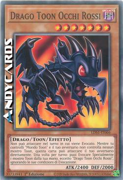 DRAGO TOON OCCHI ROSSI